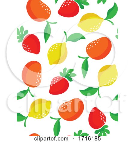 Strawberries Mangoes and Lemons by elena