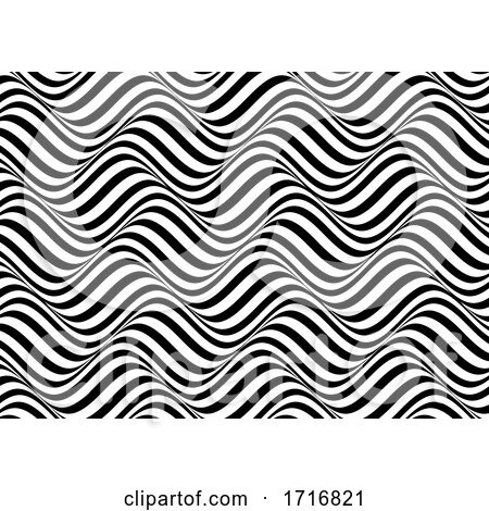Abstract Optical Illusion Background by KJ Pargeter