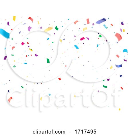 Party Confetti Background by Vector Tradition SM