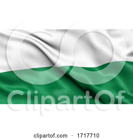 Flag of Pando Waving in the Wind by stockillustrations