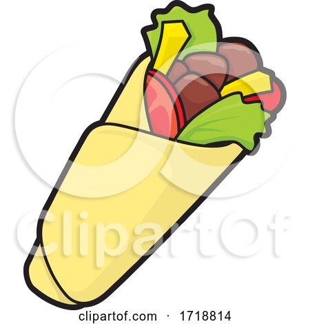 Tortilla Wrap by Any Vector