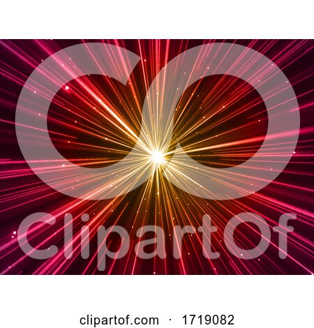 3D Abstract Warp Zoom Effect Background by KJ Pargeter