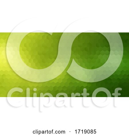 Abstract Banner with Geometric Design by KJ Pargeter