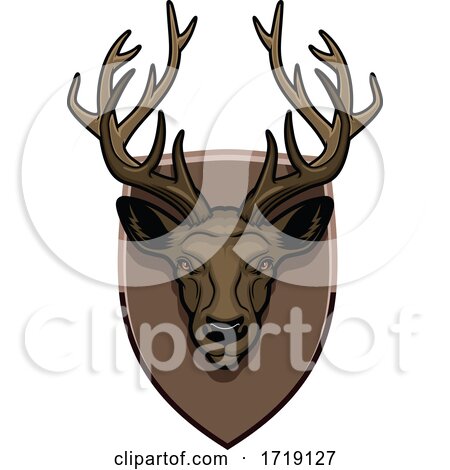 Hunting Sports Trophy Taxidermy Mounted Deer Head by Vector Tradition SM