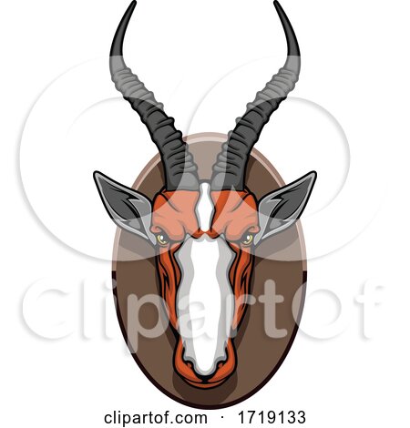 Hunting Sports Trophy Taxidermy Mounted Impala Head by Vector Tradition SM