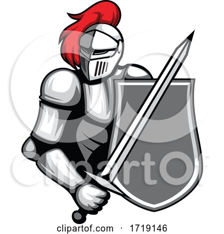 Knight Mascot by Vector Tradition SM