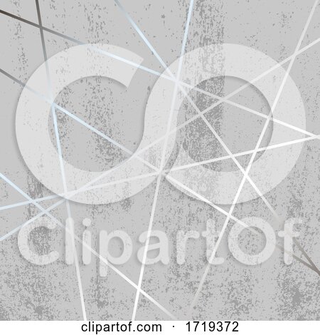 Grunge Style Silver Low Poly Design Background by KJ Pargeter