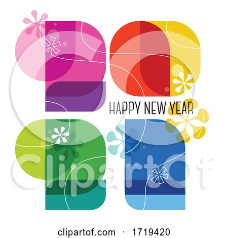 Happy New Year 2021 Greeting by elena