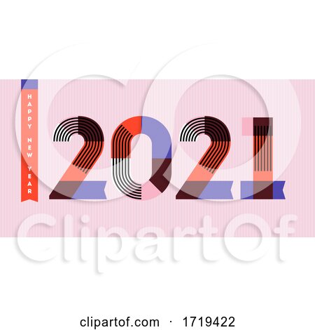 Happy New Year 2021 Design by elena
