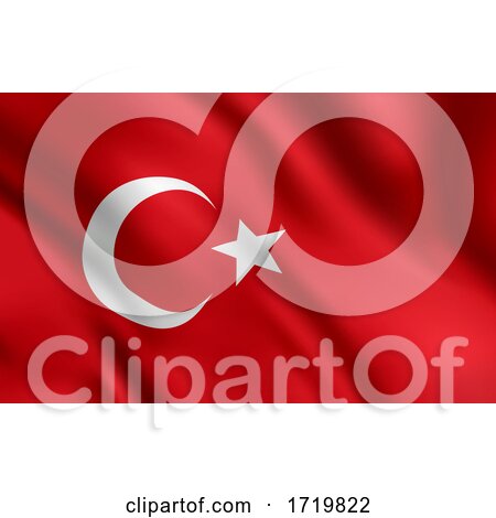 Turkish Flag Turkey Country National Identity by Vector Tradition SM