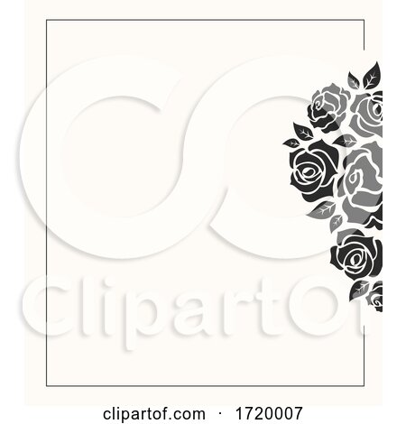 Wedding or Funeral Invite by Vector Tradition SM