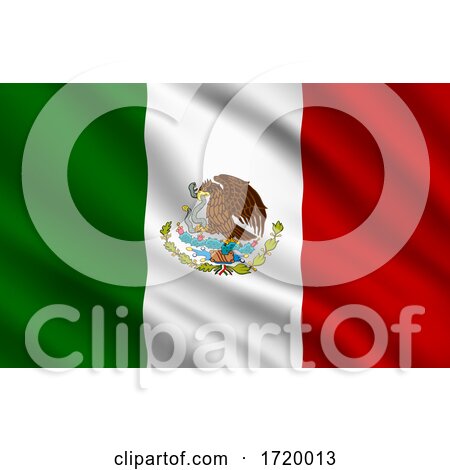 Mexican Flag Mexico Country National Identity by Vector Tradition SM