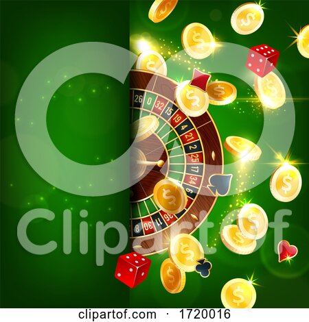 Casino Roulette Background by Vector Tradition SM