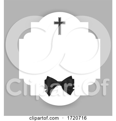 Funeral Invite Border by Vector Tradition SM