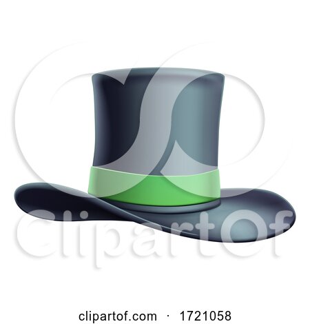 Cylinder Top Hat Illustration Icon by AtStockIllustration