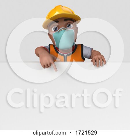 3D Builder Character on a Shaded Background by KJ Pargeter