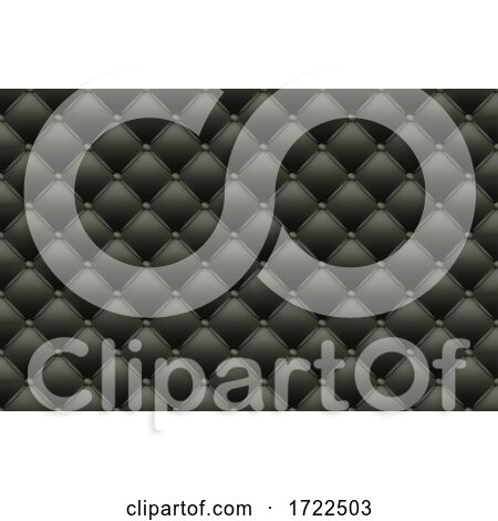 Black Leather Upholstery Background by dero