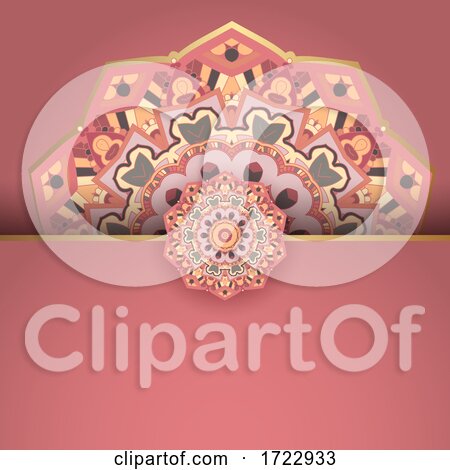 Elegant Mandala Background Design by KJ Pargeter