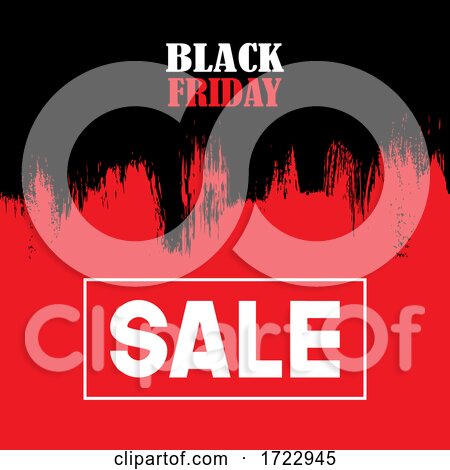 Grunge Black Friday Sale Background by KJ Pargeter