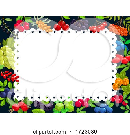Fruit Border by Vector Tradition SM