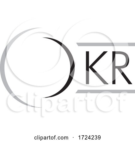 Grayscale O K R Logo by Lal Perera