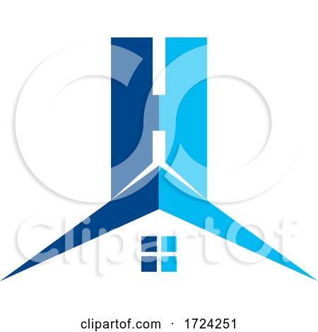 Letter H House Logo by Lal Perera