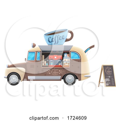 Coffee Truck by Vector Tradition SM