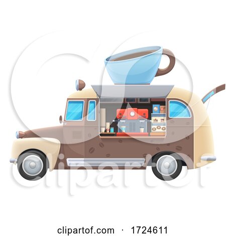 Coffee Truck by Vector Tradition SM