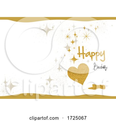 Happy Birthday Glitter Design by dero