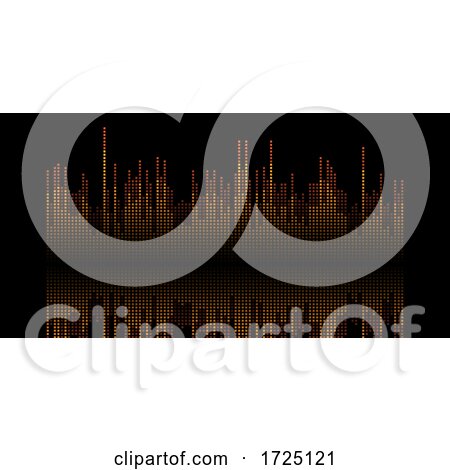 Abstract Soundwaves Banner Design by KJ Pargeter