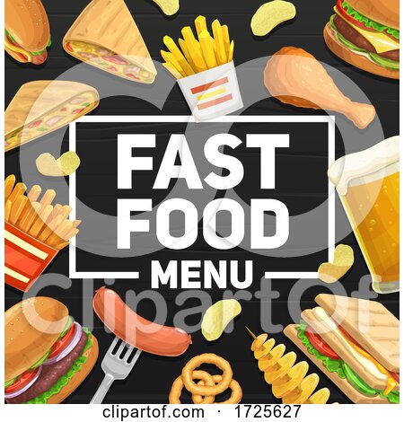 Fast Food Menu Design by Vector Tradition SM