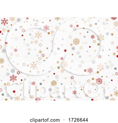 Christmas Snowflake Background by dero