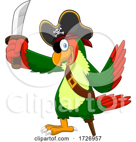 Pirate Parrot by Hit Toon