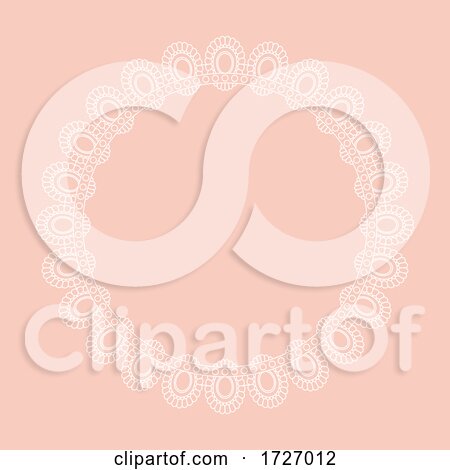Lace Style Circular Border Design by KJ Pargeter