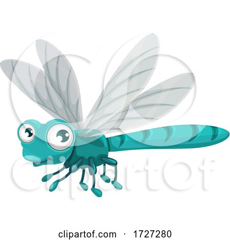 Cute Dragonfly by Vector Tradition SM