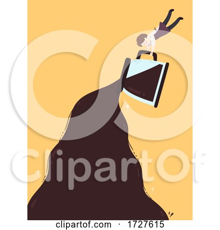 Man Pour Coffee Background Illustration by BNP Design Studio