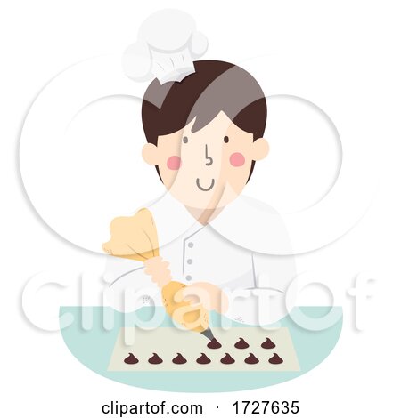Man Chocolatier Illustration by BNP Design Studio