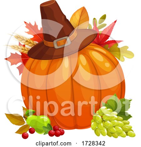 Thanksgiving Pumpkin by Vector Tradition SM