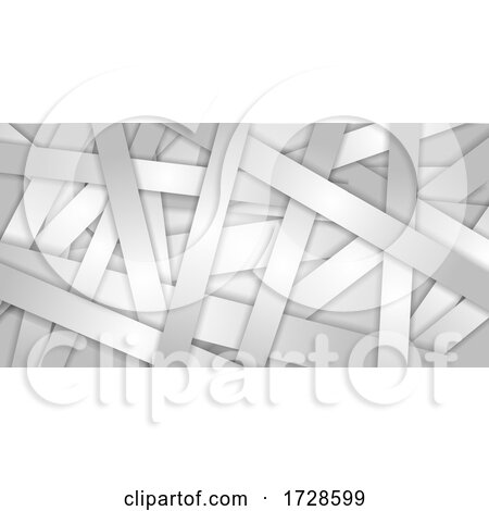 Monotone Abstract Banner Design by KJ Pargeter