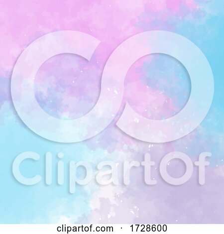 Pastel Coloured Detailed Watercolour Texture Background by KJ Pargeter
