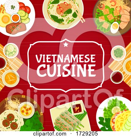 Vietnamese Cuisine by Vector Tradition SM