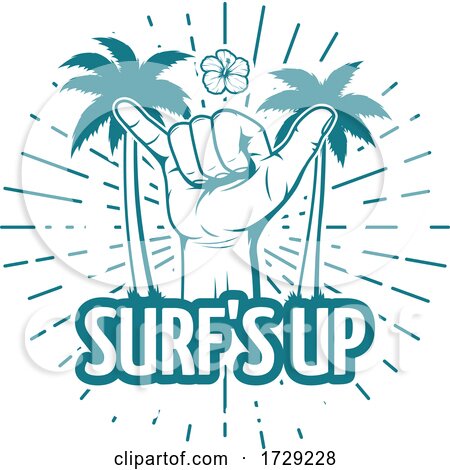 Surfing Surfs up Design by Vector Tradition SM