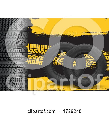 Tire Background by Vector Tradition SM