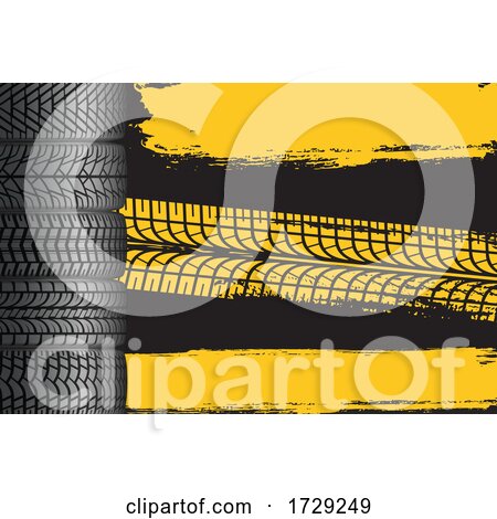 Tire Background by Vector Tradition SM