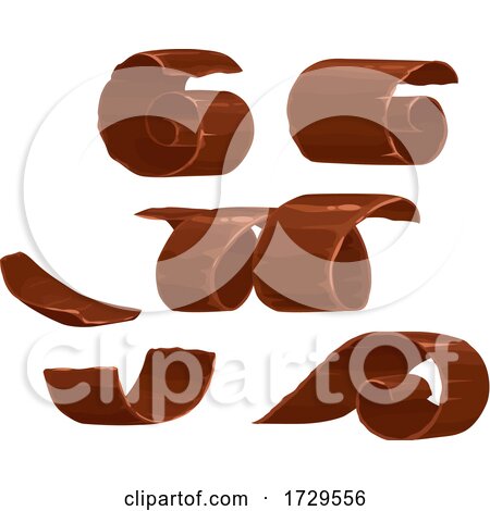 Chocolate Shavings by Vector Tradition SM