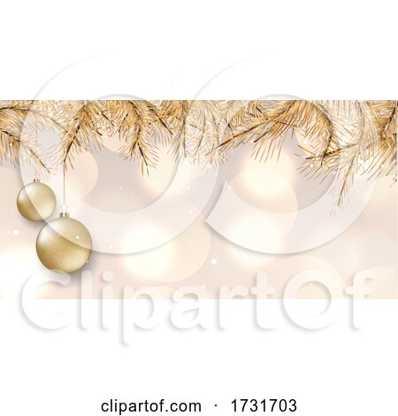 Elegant Christmas Banner Design by KJ Pargeter