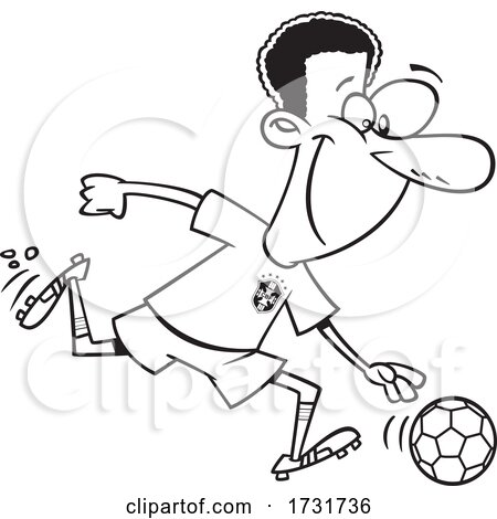 Cartoon Soccer Legend by toonaday