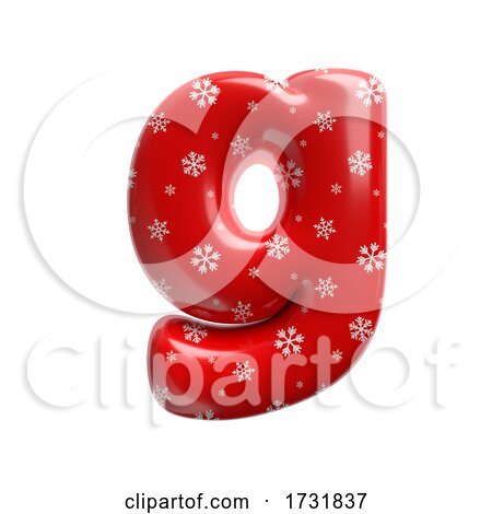 Snowflake Letter G Small 3d Christmas Suitable for Christmas Santa Claus or Winter Related Subjects by chrisroll