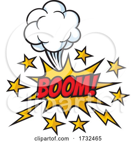 Boom Comic Sound Effects Design by Any Vector