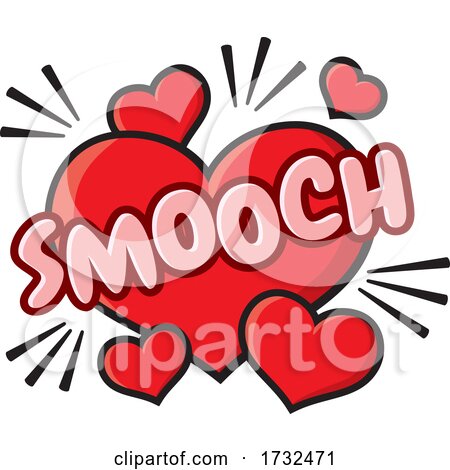 Smooch Comic Sound Effects Design by Any Vector